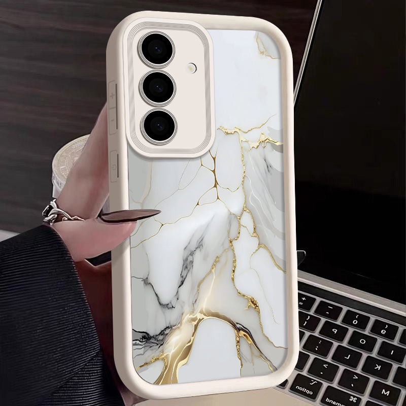 Marble Pattern Case For Samsung Galaxy S24 S23 S22 Ultra Plus S21 S23 S20 FE A55 A54 A53 A52 A34 A14 5G Soft Silicone TPU Cover