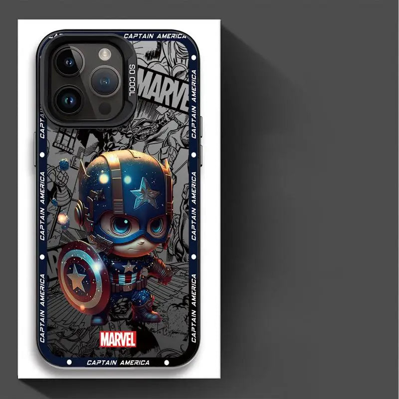 Marvel Ironman Deadpool Phone Case for Apple iPhone