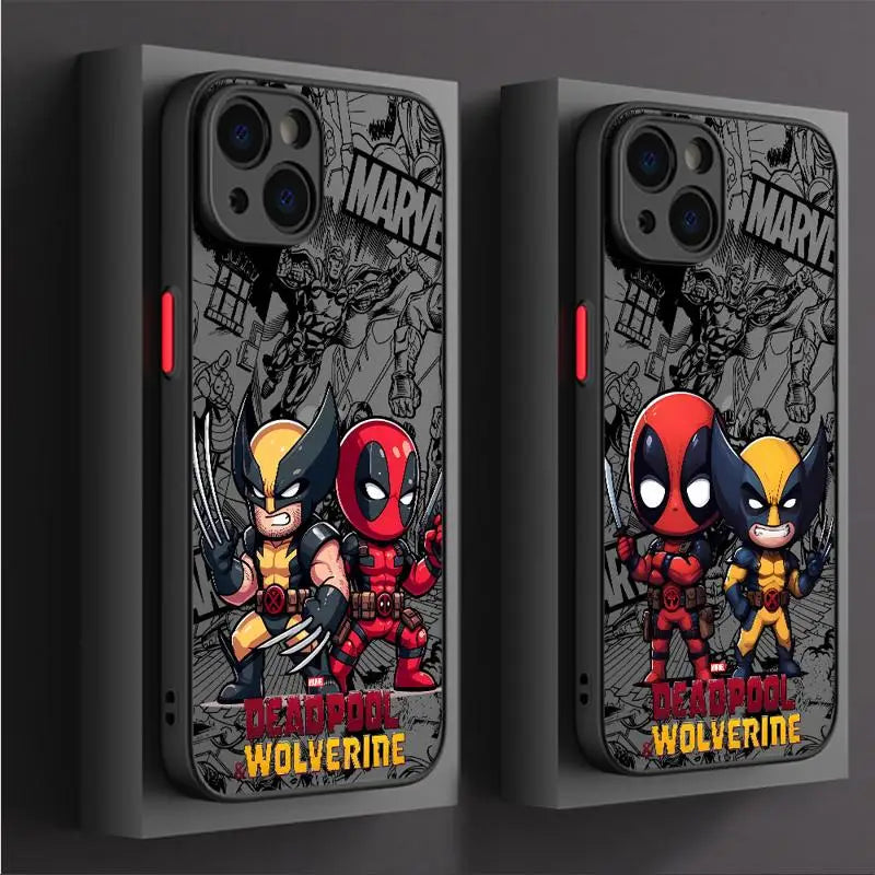 Deadpool And Wolverine Phone Case for iPhone