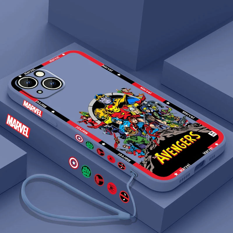 Marvel Avengers Poster Phone Case For Apple iPhone