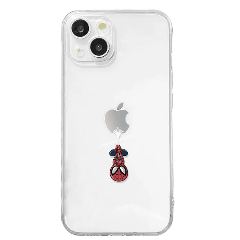 Marvel Spider Man Batman TPU Phone Case For iPhone