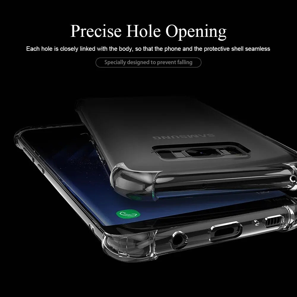 Shockproof Case For Samsung Galaxy S22 S21 S20 S23 Ultra S10 S8 S9 Plus Phone Case For Samsung Note 10 9 8 Silicone Cover