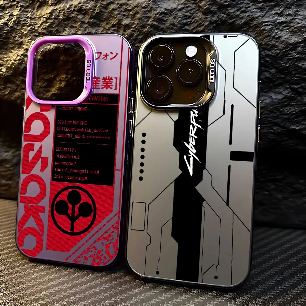 Cyberpunk Case for Samsung Galaxy S24 S23 S22 S21 S20 Note20 Ultra Plus FE M31 4G 5G Matte Shockproof Back Cover CyberpunkS