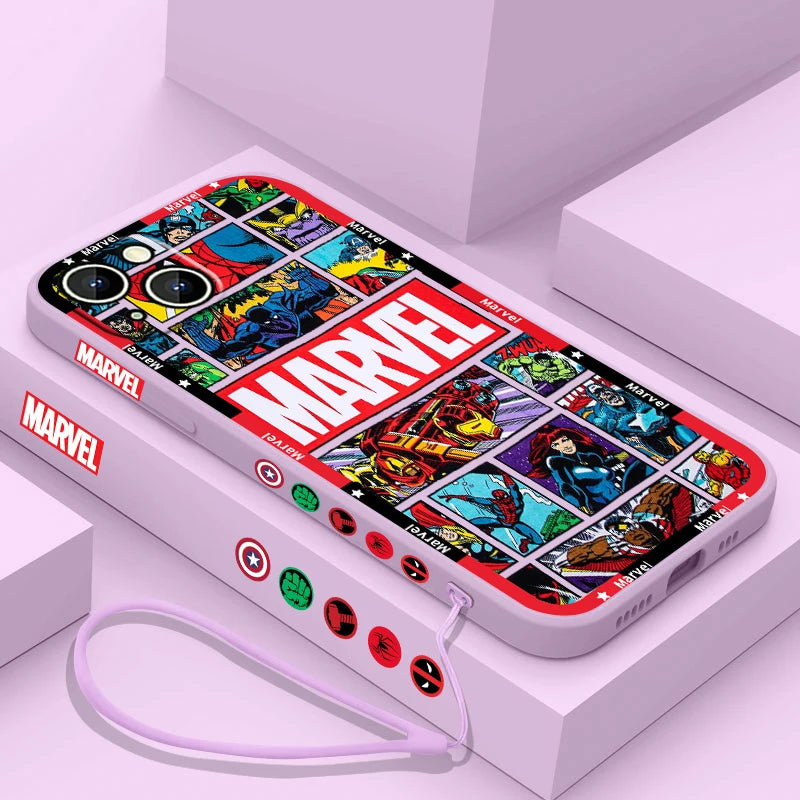 Marvel Avengers Poster Phone Case For Apple iPhone