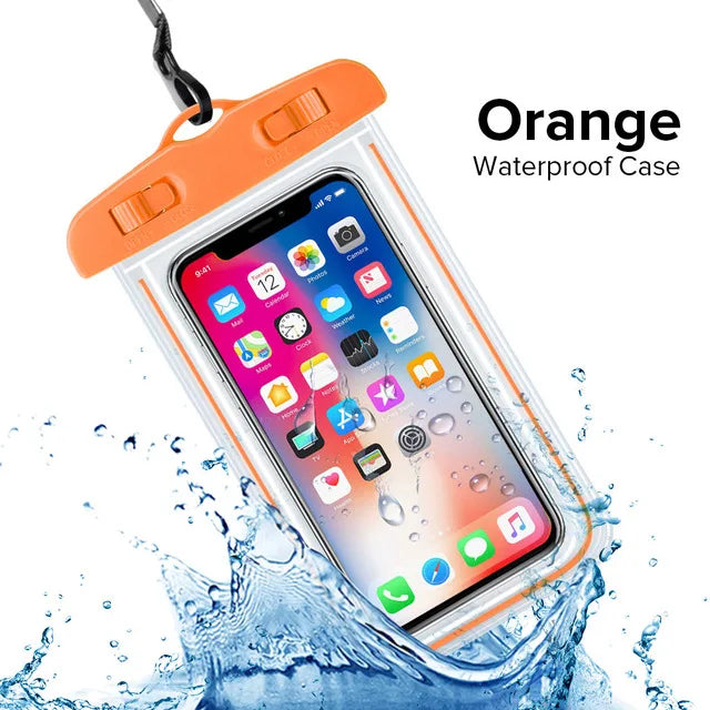 Universal Waterproof Phone Case IP68 PVC  Bag Mobile Cover For iPhone