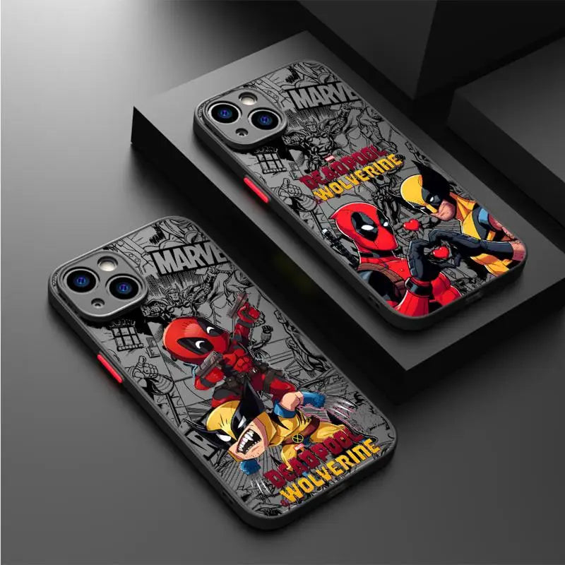 Deadpool And Wolverine Phone Case for iPhone