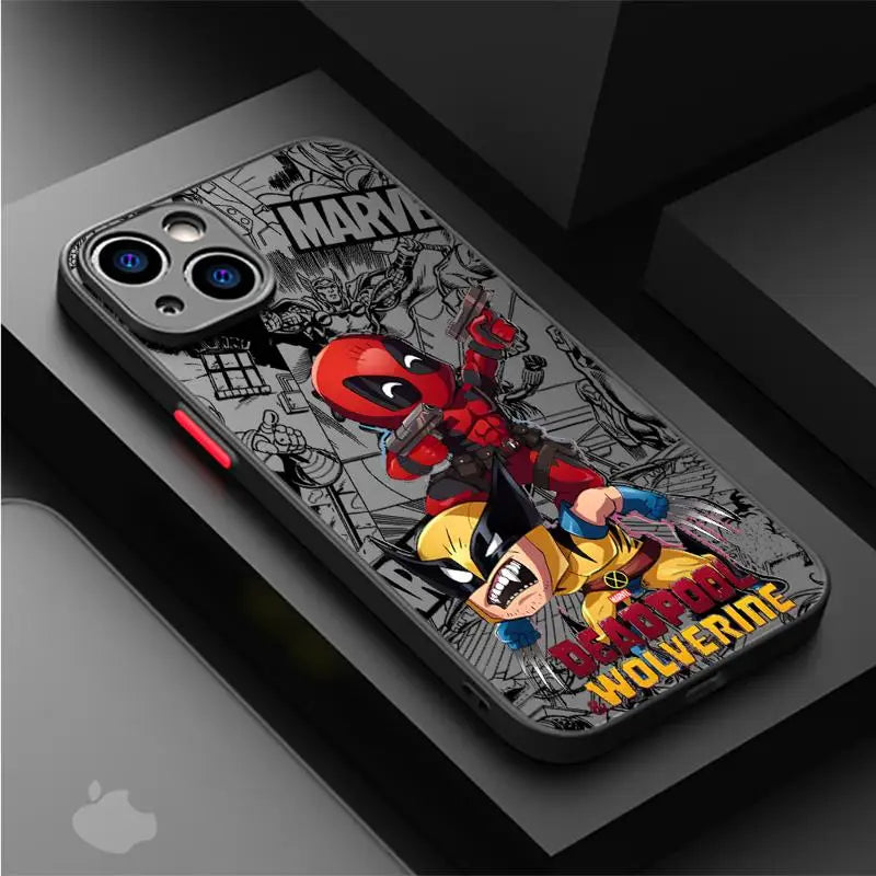 Deadpool And Wolverine Phone Case for iPhone