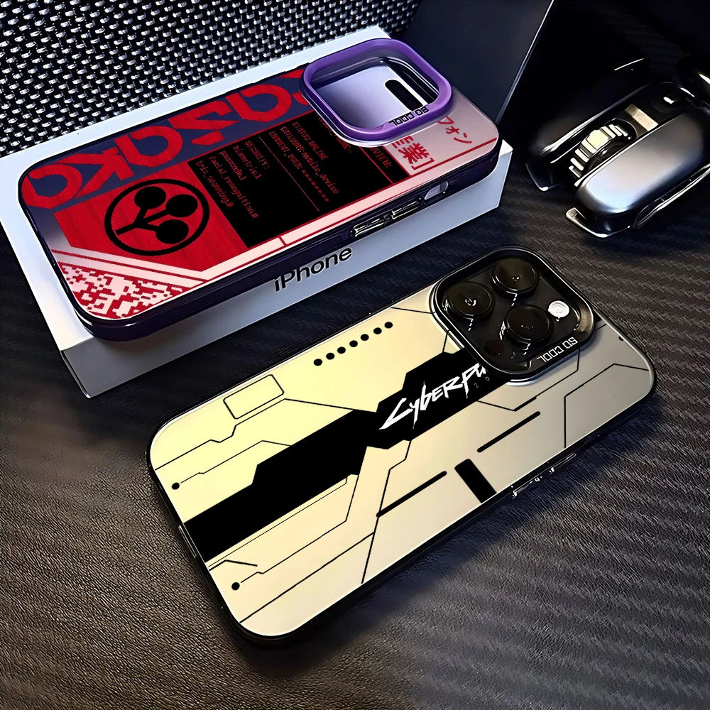 Cyberpunk Case for Samsung Galaxy S24 S23 S22 S21 S20 Note20 Ultra Plus FE M31 4G 5G Matte Shockproof Back Cover CyberpunkS