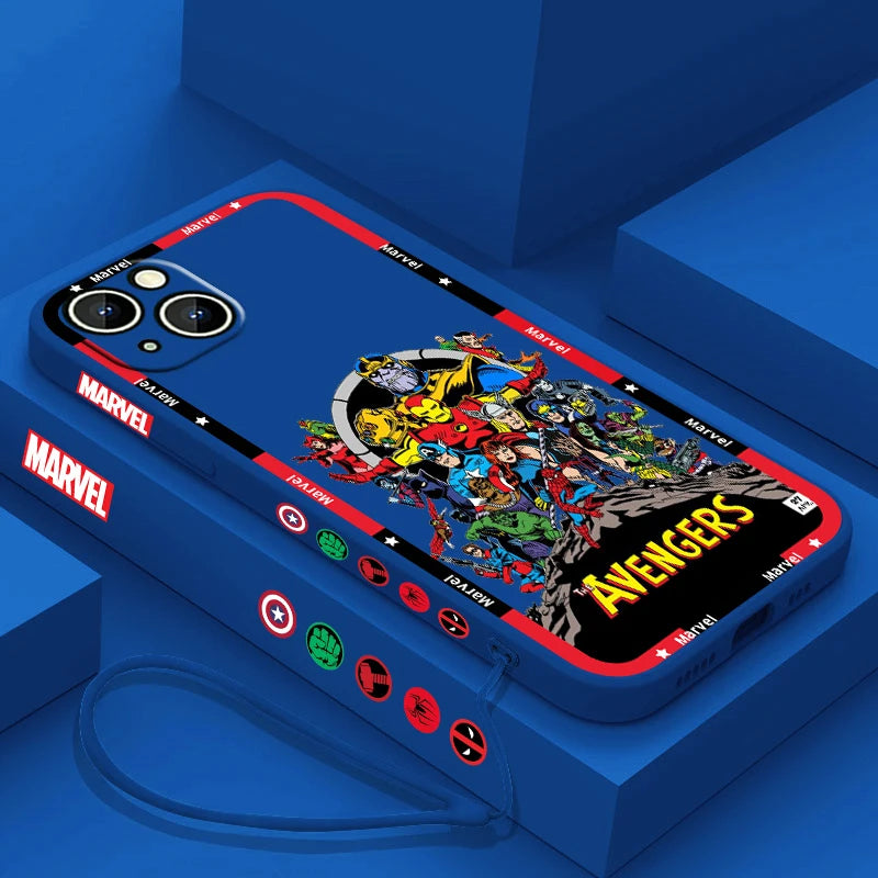 Marvel Avengers Poster Phone Case For Apple iPhone