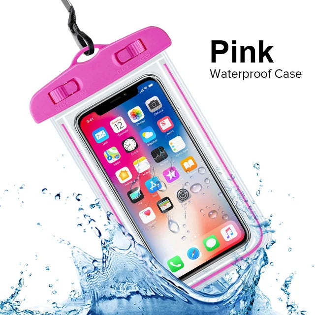 Universal Waterproof Phone Case IP68 PVC  Bag Mobile Cover For iPhone