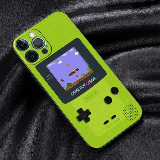 Retro Game Console Black Case For iPhone