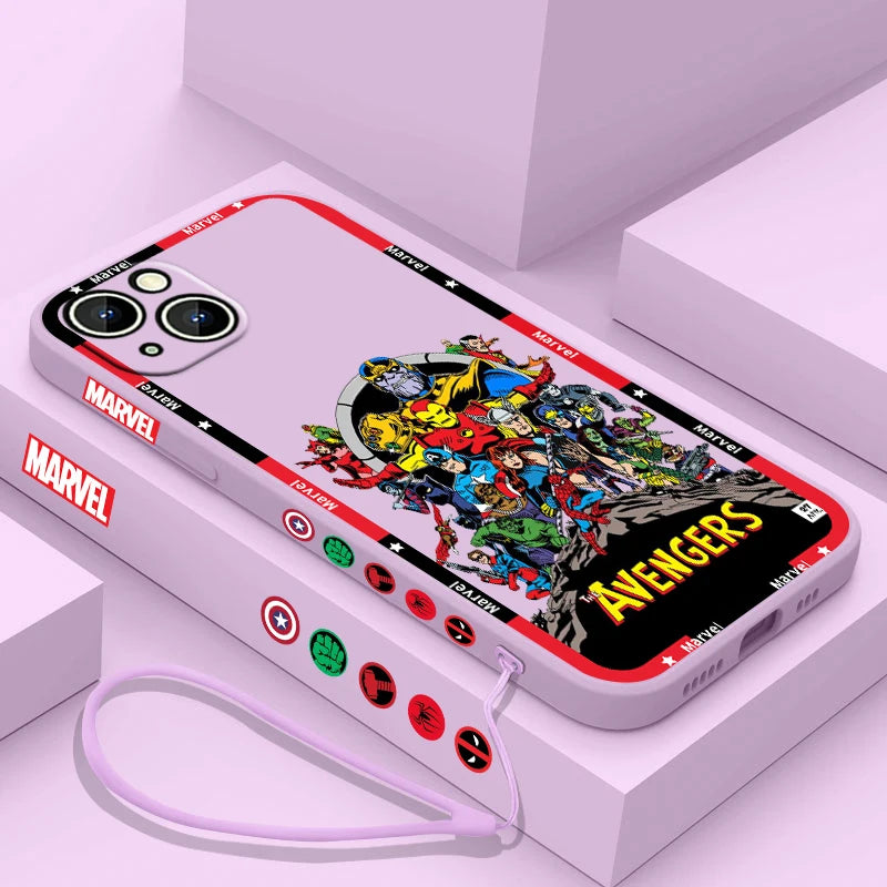 Marvel Avengers Poster Phone Case For Apple iPhone