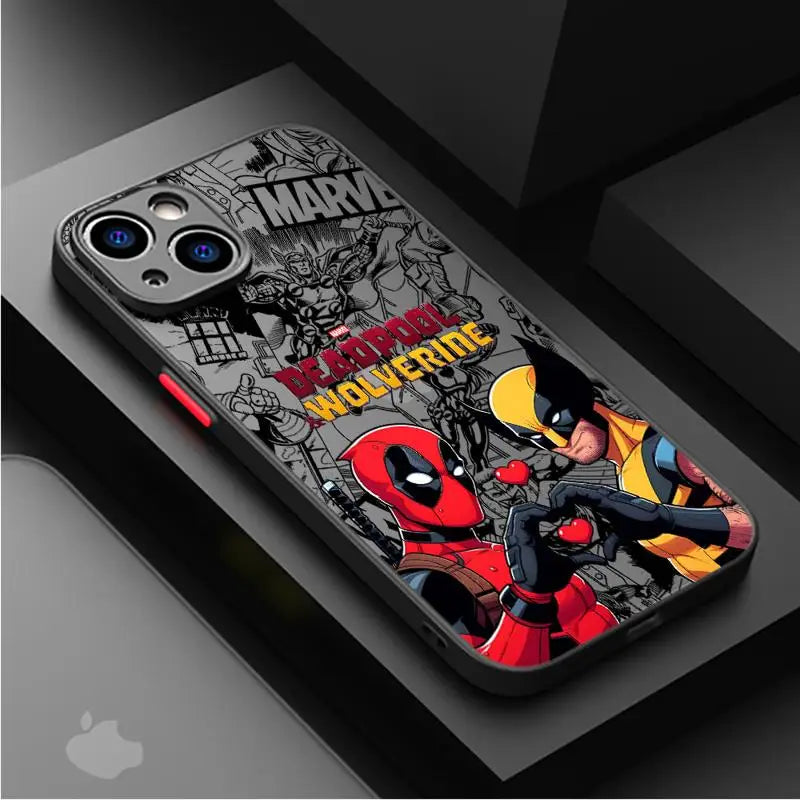 Deadpool And Wolverine Phone Case for iPhone