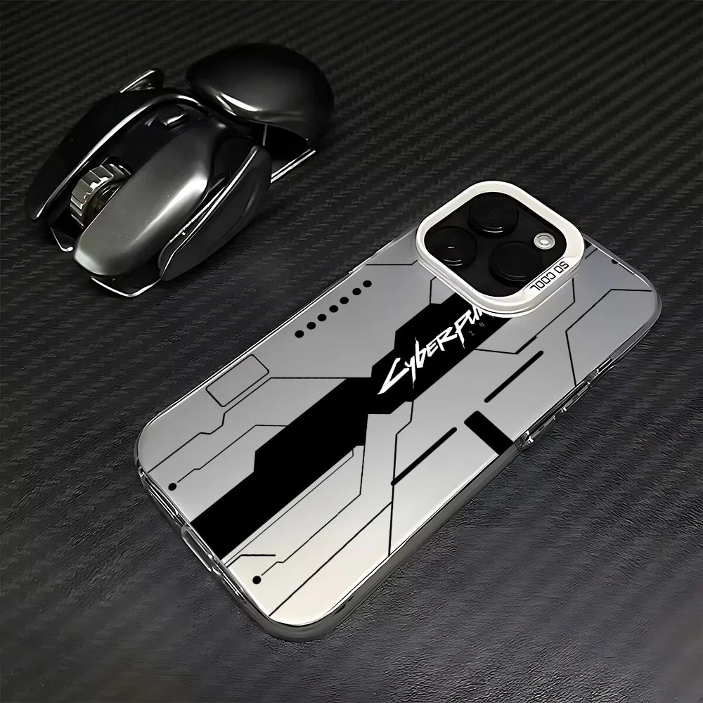 Cyberpunk Case for Samsung Galaxy S24 S23 S22 S21 S20 Note20 Ultra Plus FE M31 4G 5G Matte Shockproof Back Cover CyberpunkS