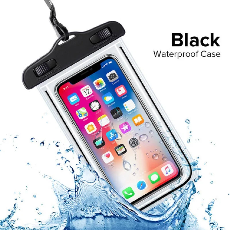 Universal Waterproof Phone Case IP68 PVC  Bag Mobile Cover For iPhone