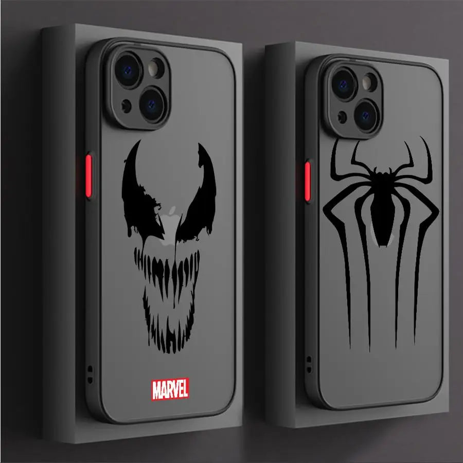 Marvel Spiderman Ironman Phone Case for iPhone