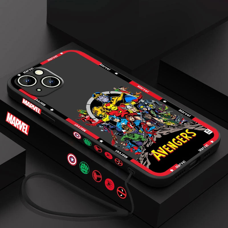 Marvel Avengers Poster Phone Case For Apple iPhone