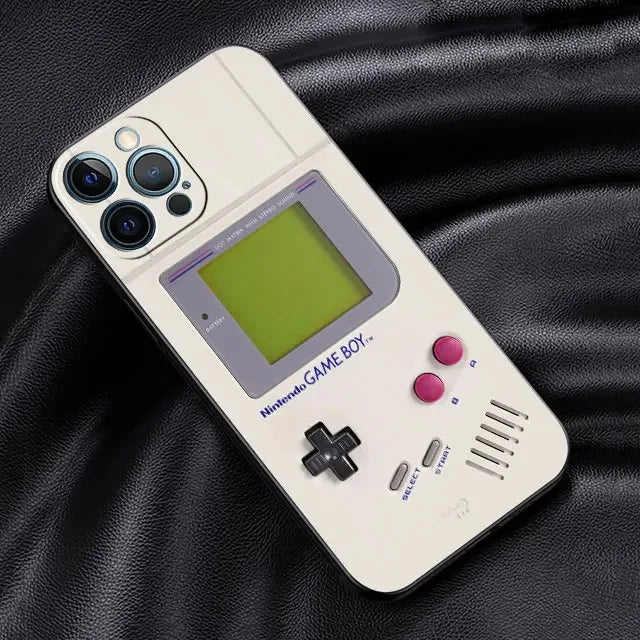 Retro Game Console Black Case For iPhone