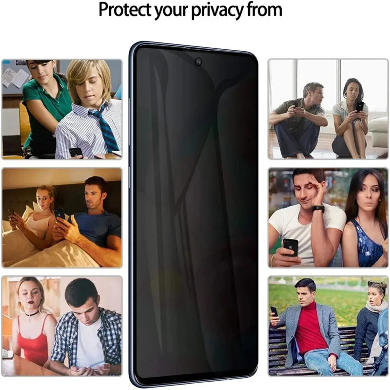 2-4Pcs Privacy Screen Protector for Samsung A53 A13 A52S A52 A32 A12 A55 A51 A72 A22 A33 A73 A21S A54 S10E S20FE Anti-spy Glass