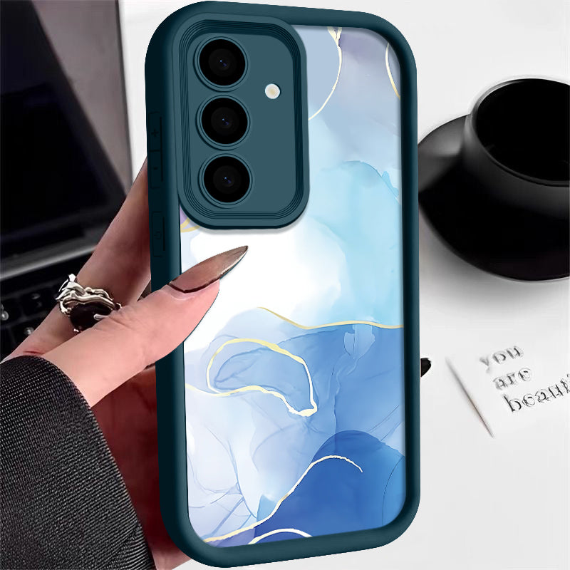 Marble Pattern Case For Samsung Galaxy S24 S23 S22 Ultra Plus S21 S23 S20 FE A55 A54 A53 A52 A34 A14 5G Soft Silicone TPU Cover