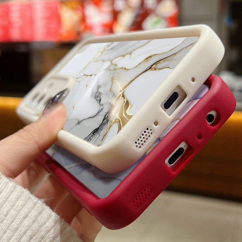 Marble Pattern Case For Samsung Galaxy S24 S23 S22 Ultra Plus S21 S23 S20 FE A55 A54 A53 A52 A34 A14 5G Soft Silicone TPU Cover