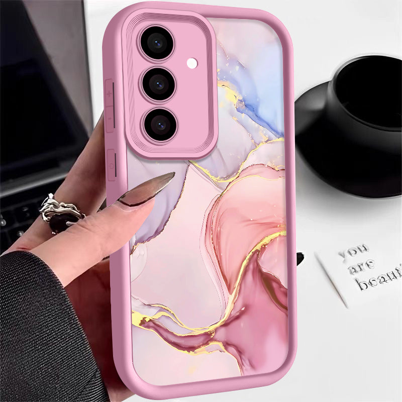 Marble Pattern Case For Samsung Galaxy S24 S23 S22 Ultra Plus S21 S23 S20 FE A55 A54 A53 A52 A34 A14 5G Soft Silicone TPU Cover